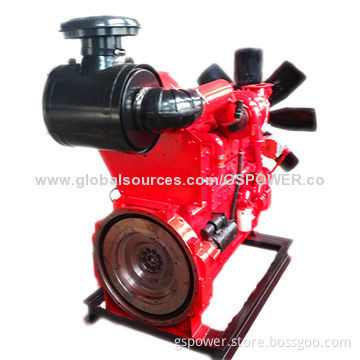 4-cycle, In-line, 6-cylinder, Turbocharged Truck Engine for Genset